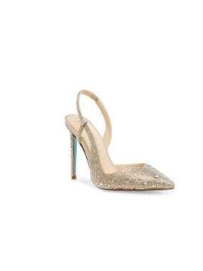 Rocky Womens Metallic Pointed Toe Pumps Elegant Dress Heel Shoes Size 8.5 NEW